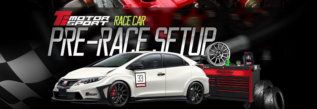 Ti Motorsport Race car Pre-Race Setup